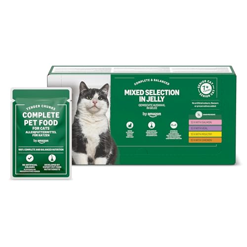 By Amazon Senior Katzenfutter, 48 x 100 g By Amazon Senior Katzenfutter, 48 x 100 g von by Amazon