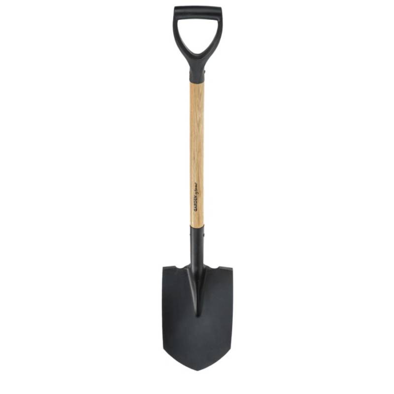 Spitzkopf-Spaten "Deluxe" 98cm kompakt, Stiel aus Eschenholz, Griff aus Kunststoff, schwedisches Design für den Garten BY BENSON von by Benson
