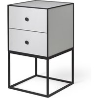 Audo - Frame Sideboard 35 (inkl. 2 Schubladen), hellgrau von Audo