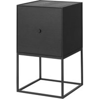 Audo - Frame Sideboard 35 (inkl. Tür), Esche schwarz gebeizt von Audo