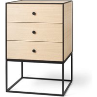 Audo - Frame Sideboard 49 (inkl. 3 Schubladen), Eiche von Audo.