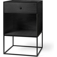 Audo - Frame Sideboard 49 (inkl. Schublade), Esche schwarz gebeizt von Audo