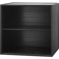 Audo - Frame Wandschrank 49, (inkl. Regalboden) Esche schwarz von Audo