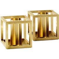 Audo - Kubus Micro, gold-plated (2er-Set) von Audo