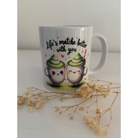 Matcha - Liebe Tasse Mit Niedlichem Design Geschenk Für Fans Beste Freunde Paare Und Matcha - Liebe Tasse Mit Niedlichem Design Geschenk Für Fans Beste Freunde Paare Und von byJessixNata