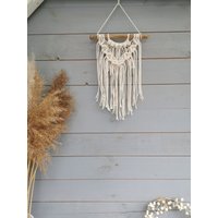Kleines Makramee Wandbehang "Minnie" | Boho Wohndeko Wanddeko Geschenk Bohemian Hochzeit Garten Outdoor Macrame von byKnotenzauber