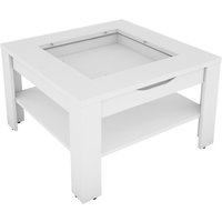 Couchtisch RALPH weiß B/H/T: ca. 67x43x67 cm von byLIVING