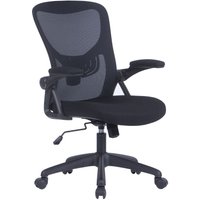 FLEX Chefsessel, Kunststoff schwarz, Mesh-Webstoffbezug schwarz FLEX Chefsessel, Kunststoff schwarz, Mesh-Webstoffbezug schwarz von byLIVING