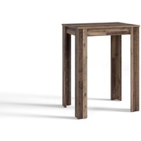 NELE Bartisch, Breite 80 cm, Old-Wood-Optik von byLIVING