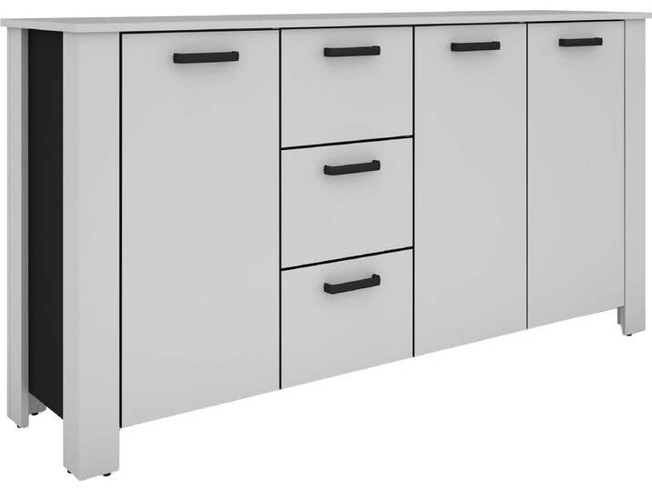 Sideboard BYLIVING Faro , weiß, B:160cm H:84cm T:40cm, FSC-zertifizierter Holzwerkstoff, Sideboards, moderne Kommode in verschiedenen Farben verfügbar, 160cm. von byLIVING