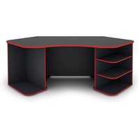THANATOS Schreibtisch, Breite 198 cm von byLIVING