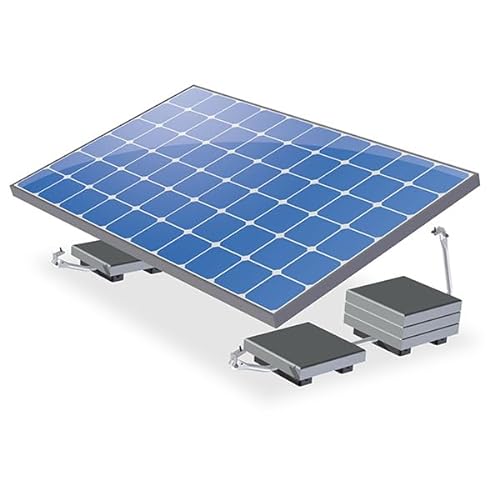 Valkbox 3 XL / Flachdach Halterung für Solarmodule / Modul-Breite 101 bis 115 cm / Modul-Länge bis 228 cm von byLIVING
