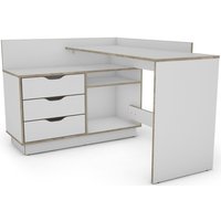 byLIVING Eckschreibtisch "Bern", mit viel Stauraum, Breite 129 cm, rechts oder links montierbar byLIVING Eckschreibtisch "Bern", mit viel Stauraum, Breite 129 cm, rechts oder links montierbar von byLIVING