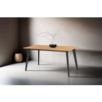 byLIVING Esstisch "Oklahoma" mit Auszug 160-200 cm, mit Schweizer Kante, HPL-Beschichtung byLIVING Esstisch "Oklahoma" mit Auszug 160-200 cm, mit Schweizer Kante, HPL-Beschichtung von byLIVING