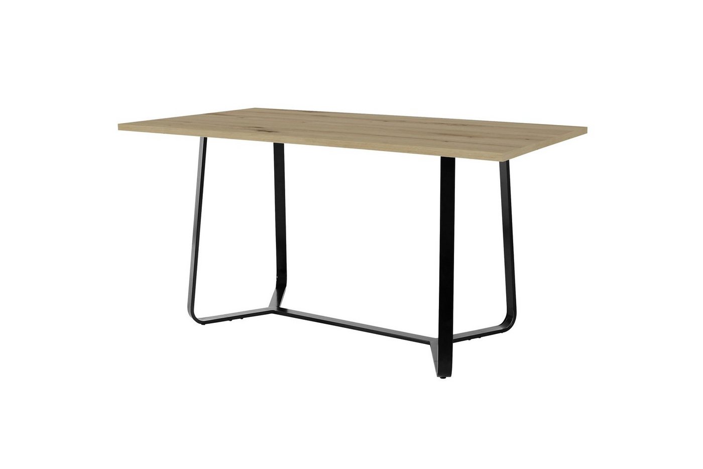 byLIVING Esstisch TALEA (Breite 140 oder 160 cm, moderner Kufentisch), in Eiche-Optik, Old-Wood-Optik oder Beton-Optik von byLIVING