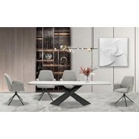 byLIVING Esszimmerstuhl "Blair", (Set), 2 St., Webstoff, 2er-Set, 360 Grad drehbar, gemütlicher Sessel, verschiedenen Stoffe von byLIVING