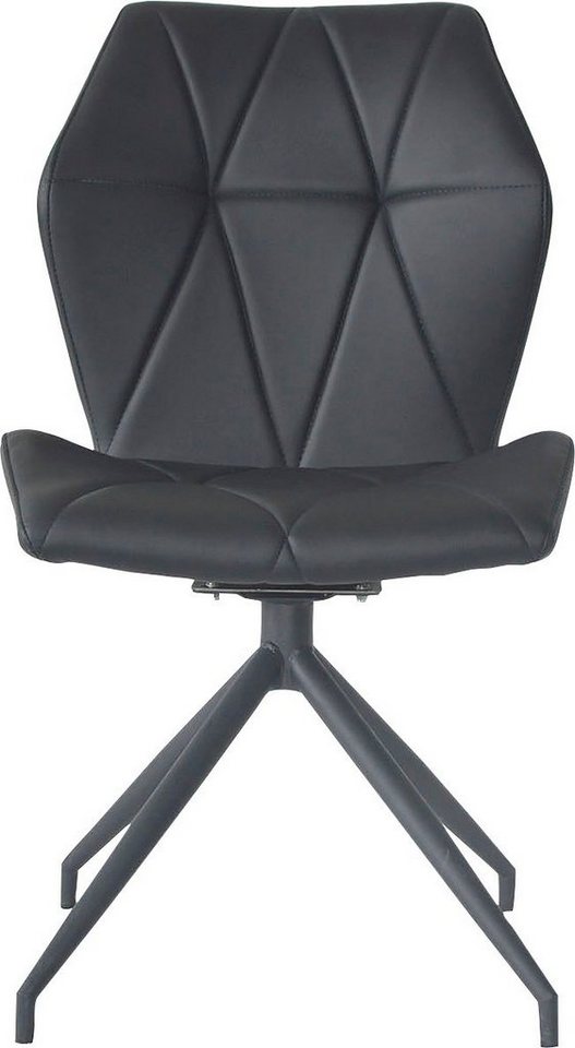 byLIVING Esszimmerstuhl Imke (Set, 2 St), 2er-Set, gemütlicher Esszimmerstuhl mit Steppung, 360 Grad drehbar von byLIVING