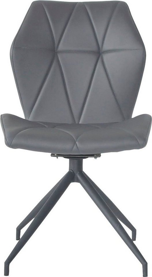 byLIVING Esszimmerstuhl Imke (Set, 2 St), 2er-Set, gemütlicher Esszimmerstuhl mit Steppung, 360 Grad drehbar von byLIVING