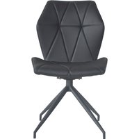 byLIVING Esszimmerstuhl "Imke", (Set), 2 St., Kunstleder, 2er-Set, gemütlicher Esszimmerstuhl mit Steppung, 360 Grad drehbar von byLIVING