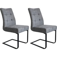 byLIVING Esszimmerstuhl "Marlen XXL", (Set), 2 St., Webstoff von byLIVING