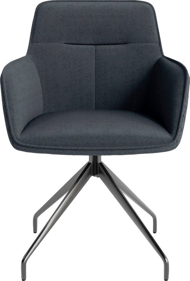 byLIVING Esszimmerstuhl Memphis (Set, 2 St), 2er-Set, gepolstert mit hochwertigem Kunstleder, drehbar von byLIVING