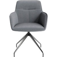 byLIVING Esszimmerstuhl "Memphis", (Set), 2 St., Luxus-Kunstleder, 2er-Set, gepolstert mit hochwertigem Kunstleder, drehbar von byLIVING