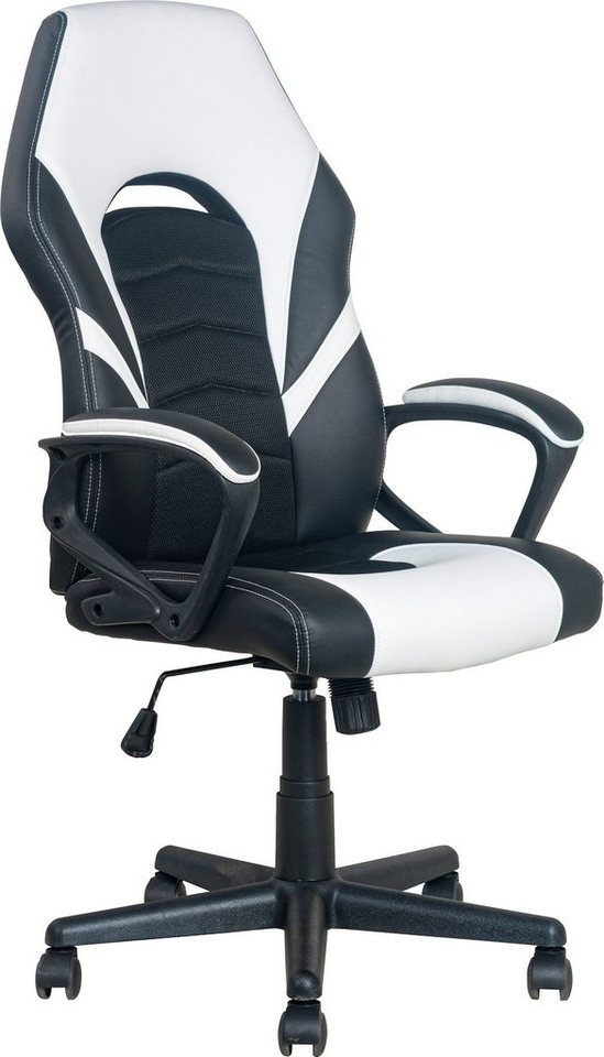 byLIVING Gaming-Stuhl Freeze, verstellbarer Schreibtischstuhl, Wippmechanik mit Härtegradeinstellung von byLIVING