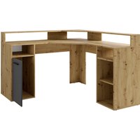 byLIVING Gamingtisch "Fox", Breite 139 cm, moderner Eck-Schreibtisch von byLIVING