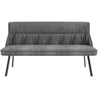 byLIVING Polsterbank "California" 1 Stk. tlg. 180 cm Bank, Webstoff und Vintage Samt mit gemütlicher Nosaqfederung von byLIVING