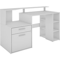 byLIVING Schreibtisch "Louise", Breite 140 cm, Regal-Schreibtisch mit viel Stauraum byLIVING Schreibtisch "Louise", Breite 140 cm, Regal-Schreibtisch mit viel Stauraum von byLIVING