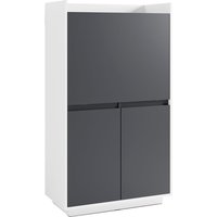 byLIVING Sekretär HANNES, Breite 80 cm, schwarz, weiß byLIVING Sekretär HANNES, Breite 80 cm, schwarz, weiß von byLIVING