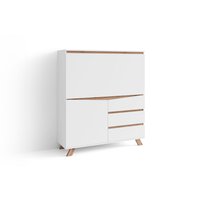 byLIVING Sekretär "Valentin" 1 Stk. tlg. platzsparende Arbeitslösung mit viel Stauraum, Breite 120 cm von byLIVING