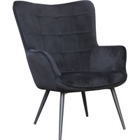 byLIVING Sessel "Uta", (1 St.), in Cord, Samt oder Webstoff von byLIVING