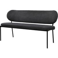 byLIVING Sitzbank "Jersey" mit Webstoff-Bezug, mit Rückenlehne, Breite 160 cm von byLIVING