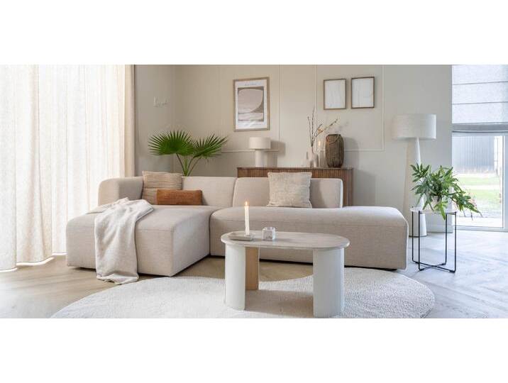 Finn Modulares Sofa Set 2 - Simply Beige - Links Variante Finn Modulares Sofa Set 2 - Simply Beige - Links Variante von bySIDDE