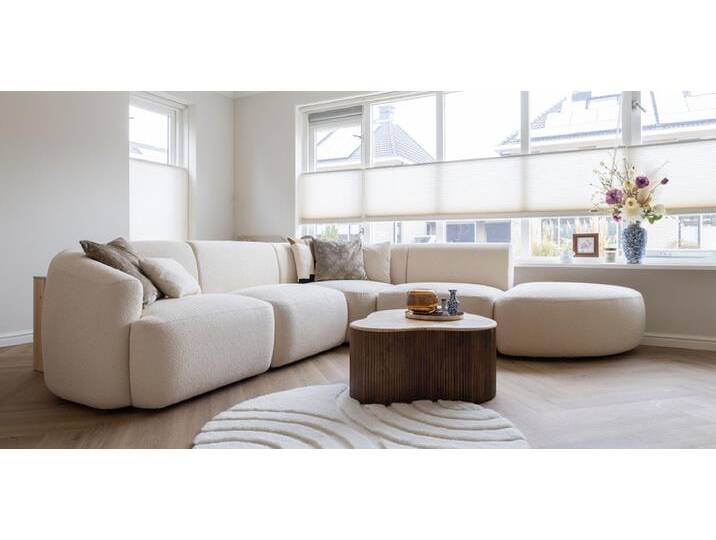 Vita Modulares Sofa Set 4 - Latte Cream - Rechts Variante Vita Modulares Sofa Set 4 - Latte Cream - Rechts Variante von bySIDDE