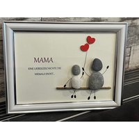 steinbild Geschenk Mama Mutter Muttertag Valentinstag Geburtstag Liebesgeschichte Die Niemals Endet von byTaschentiger