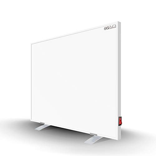 Byecold Infrarotheizung Standgerät Standfüßen 300 Watt, Infrarot Elektroheizung, Heizkörper Heizplatte Heizpaneel, Energiesparend Überhitzungsschutz von byecold
