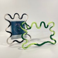 Multicolor Squiggle Rahmen | 2 Farben von byevansmith