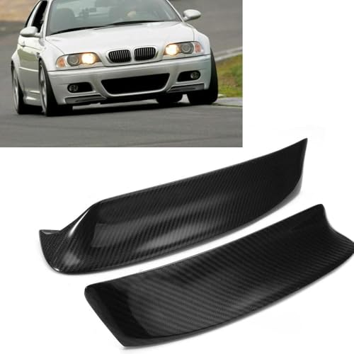 Stoßfängerlippe Spoilerlippe für BMW E46 M3 1999-2006, Sport-Performance Frontspoiler AntiKollision Car Front Lower Bumper Lip Spoiler von byjgs