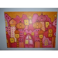 Bild Leinwand Leinwandbild Häuser Spiegel Stadt Party Geburtstag Bild Leinwand Leinwandbild Häuser Spiegel Stadt Party Geburtstag von bylichterglanz