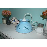 Deko Lampe Hängelampe Deckenlampe Sieblampe Küchenlampe Blau Party Geburtstag von bylichterglanz