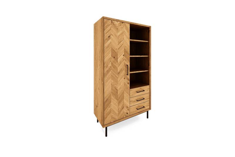 byoak Kleiderschrank ABIES aus Massivholz, Naturgeölt von byoak