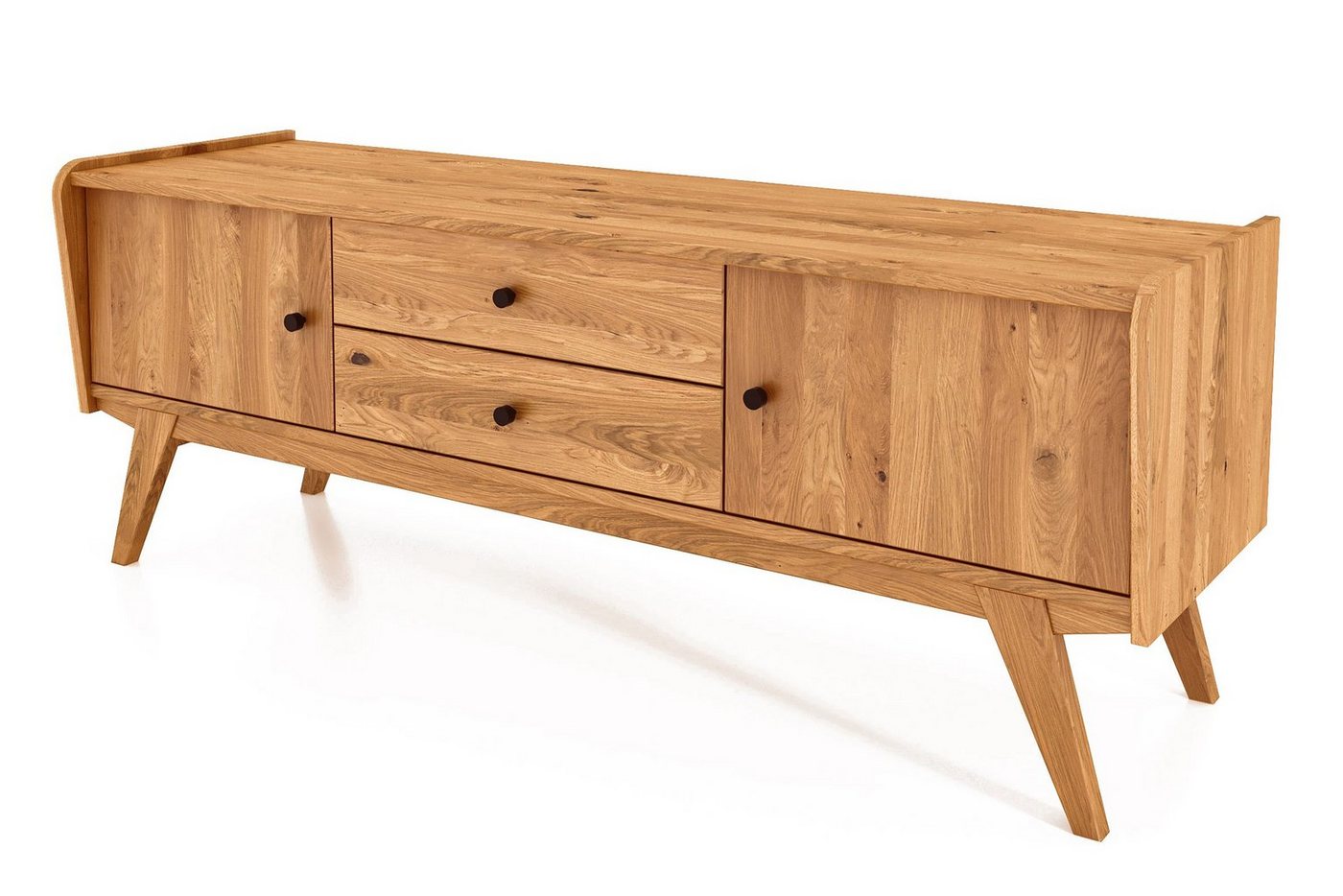 byoak Kommode RETRO aus Massivholz, Naturgeölt von byoak