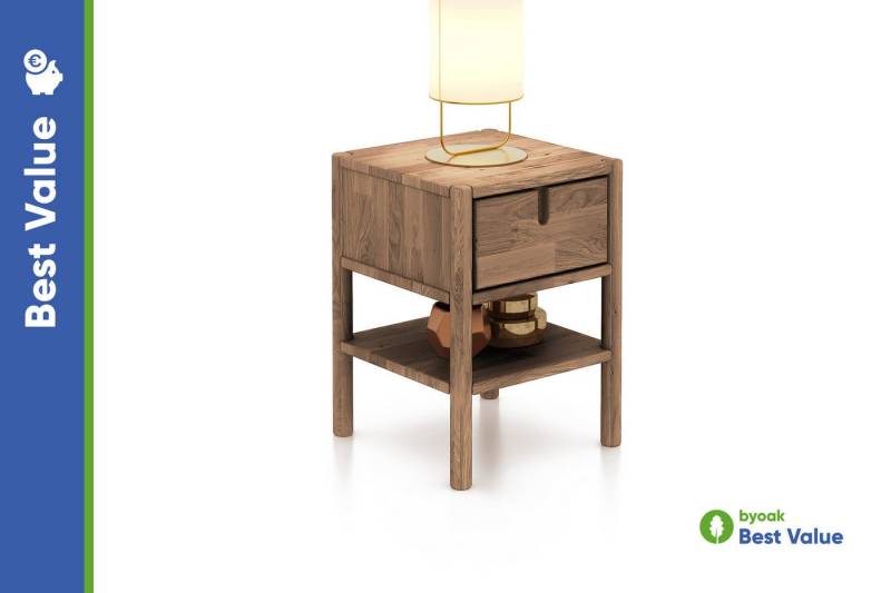 byoak Nachttisch AGNES aus Massivholz, Geölt byoak Nachttisch AGNES aus Massivholz, Geölt von byoak