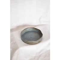 Handgemachter Keramik Teller | Einzigartige Blaue Sharing-Platte von byramuna