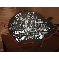 Arkansas Razorback Licht-Up Tafel von bytheDesignDoctor