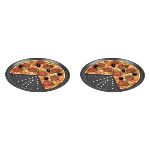 CHG 9776-46 Pizzablech, 2 Stück (d : 28 cm) (Packung mit 2) von c|h|g