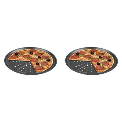 CHG 9776-46 Pizzablech, 2 Stück (d : 28 cm) (Packung mit 2) von c|h|g
