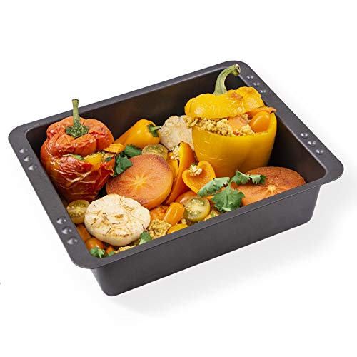 tiefe Ofenform "EasyOven" extra tief, ca. 28,5 x 23,0 x 7,0 cm, Inhalt: ca. 3,2 l, ILAG SPECIAL 2-Schicht antihaftbeschichtet, "anthrazit-metallic", hitzebeständig 230°C tiefe Ofenform "EasyOven" extra tief, ca. 28,5 x 23,0 x 7,0 cm, Inhalt: ca. 3,2 l, ILAG SPECIAL 2-Schicht antihaftbeschichtet, "anthrazit-metallic", hitzebeständig 230°C von c|h|g